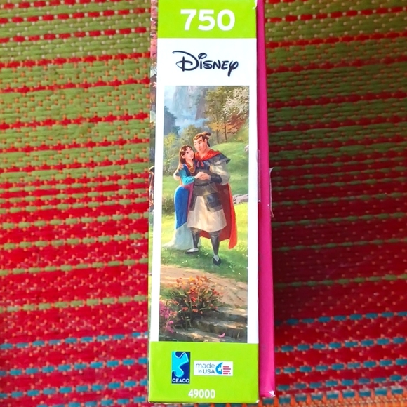 750 pc Disney Mulan puzzle from artist Thomas Kinkade - Picture 3 of 4